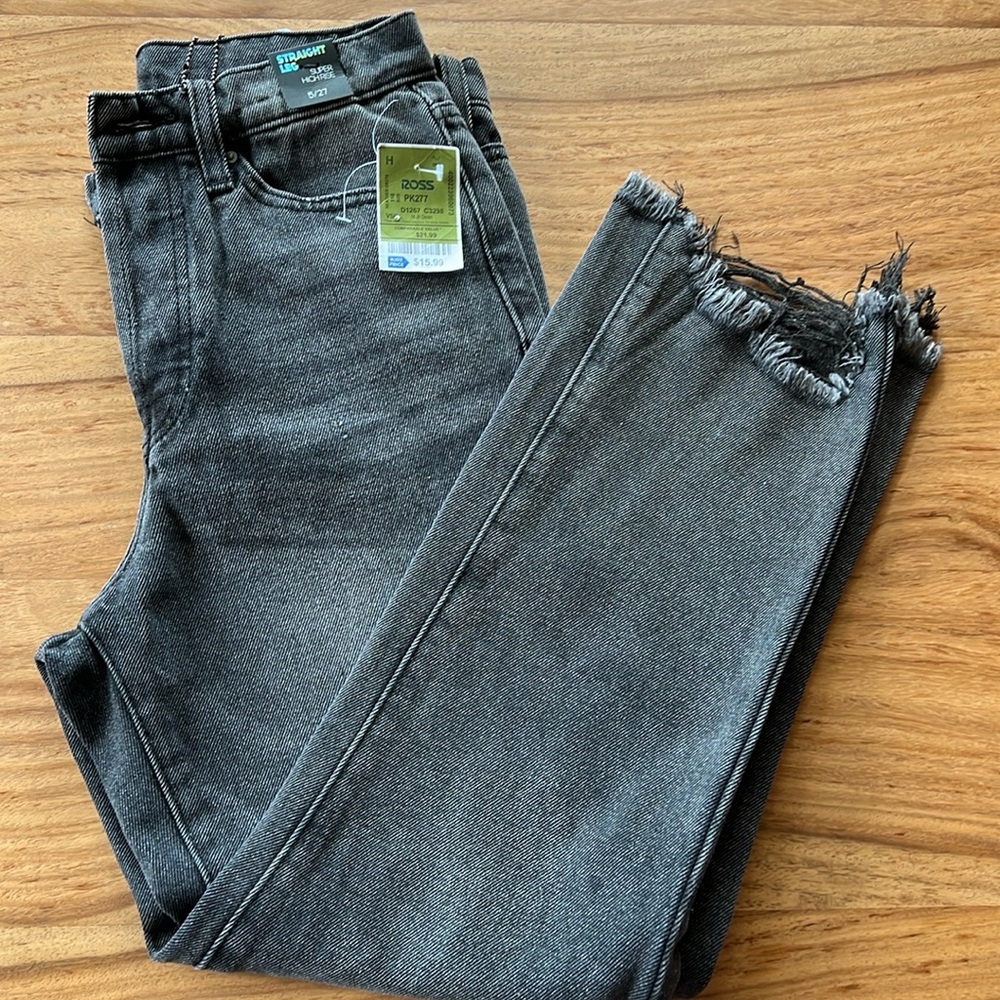 High rise jeans